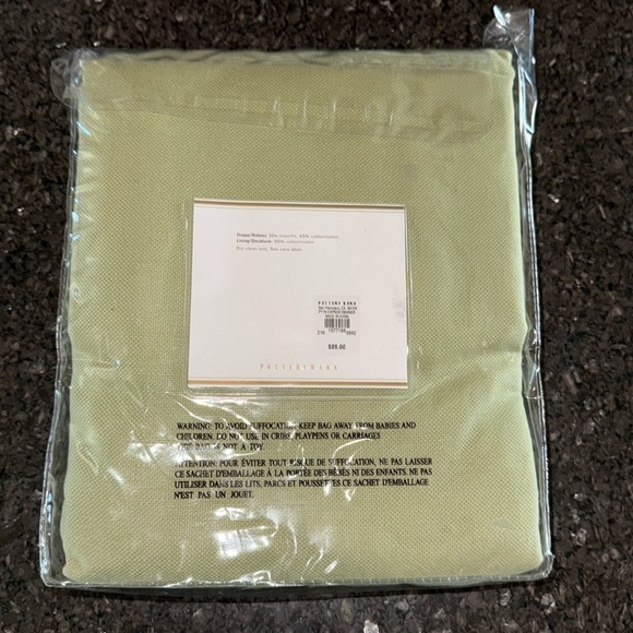 NWT Pottery Barn Pole Top Peyton Drape - Picture 2 of 2
